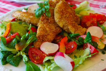 Chicken Bread Salad
